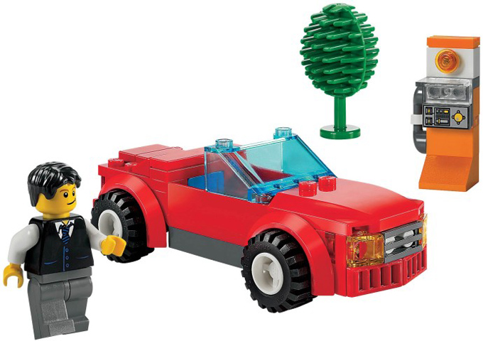 Sports Car, 8402-1 - LEGO® City Set