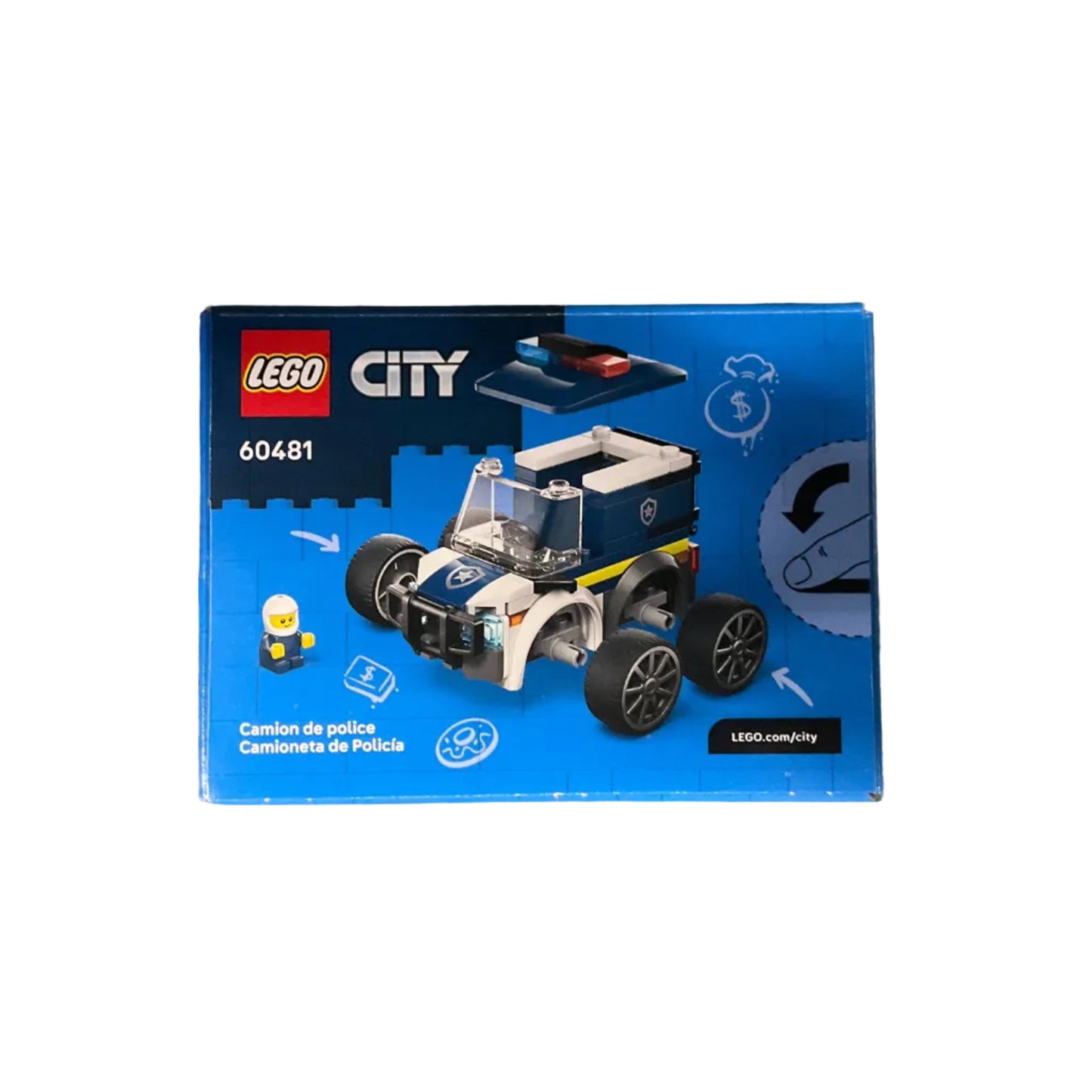 Rides – Police Truck, 60481 - LEGO® City