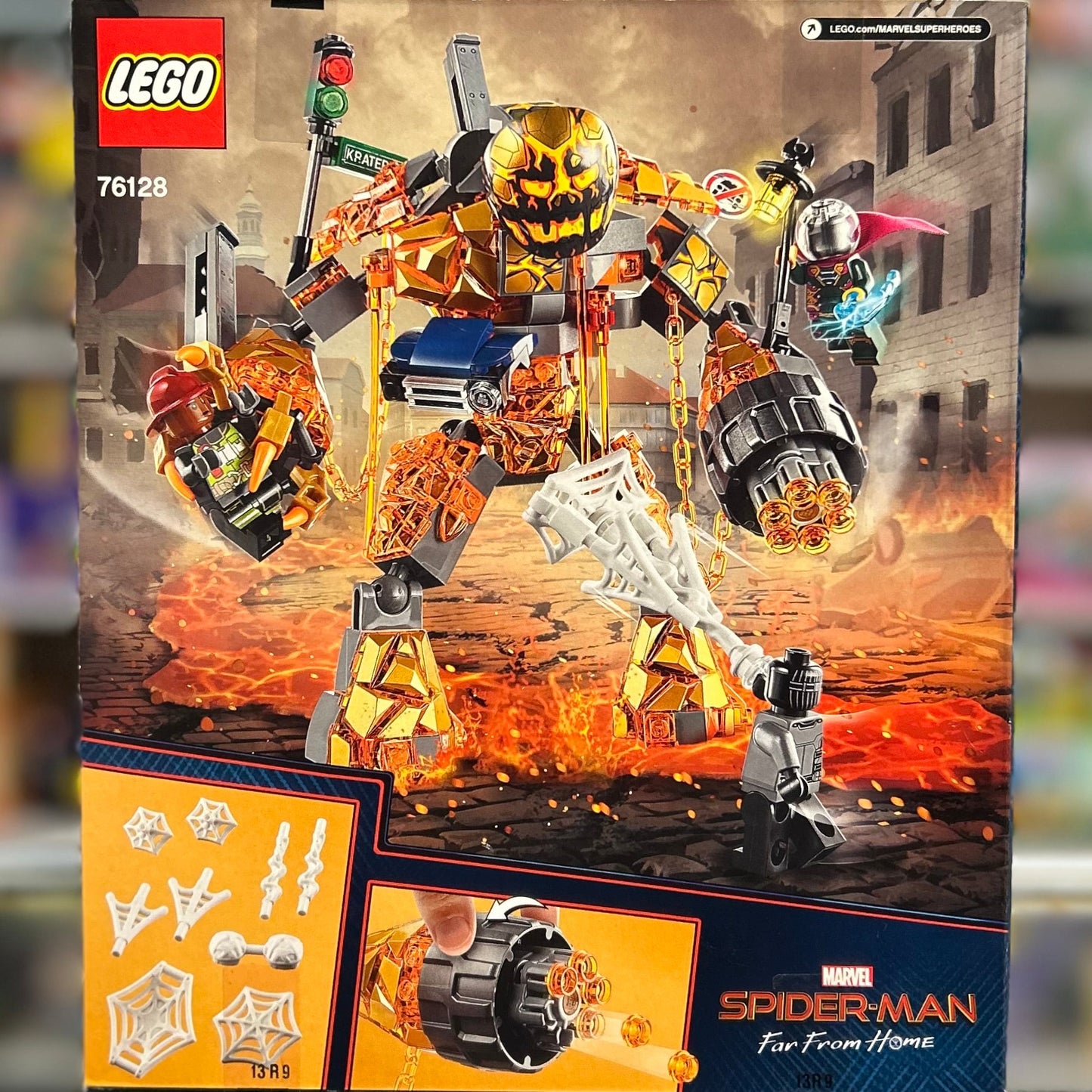 Molten Man Battle, 76128 - LEGO® Marvel Set