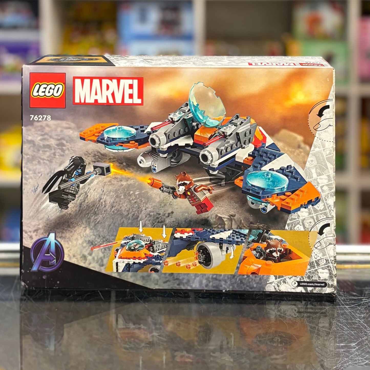 Rocket's Warbird vs. Ronan, 76278 - LEGO® Marvel Super Heroes Set