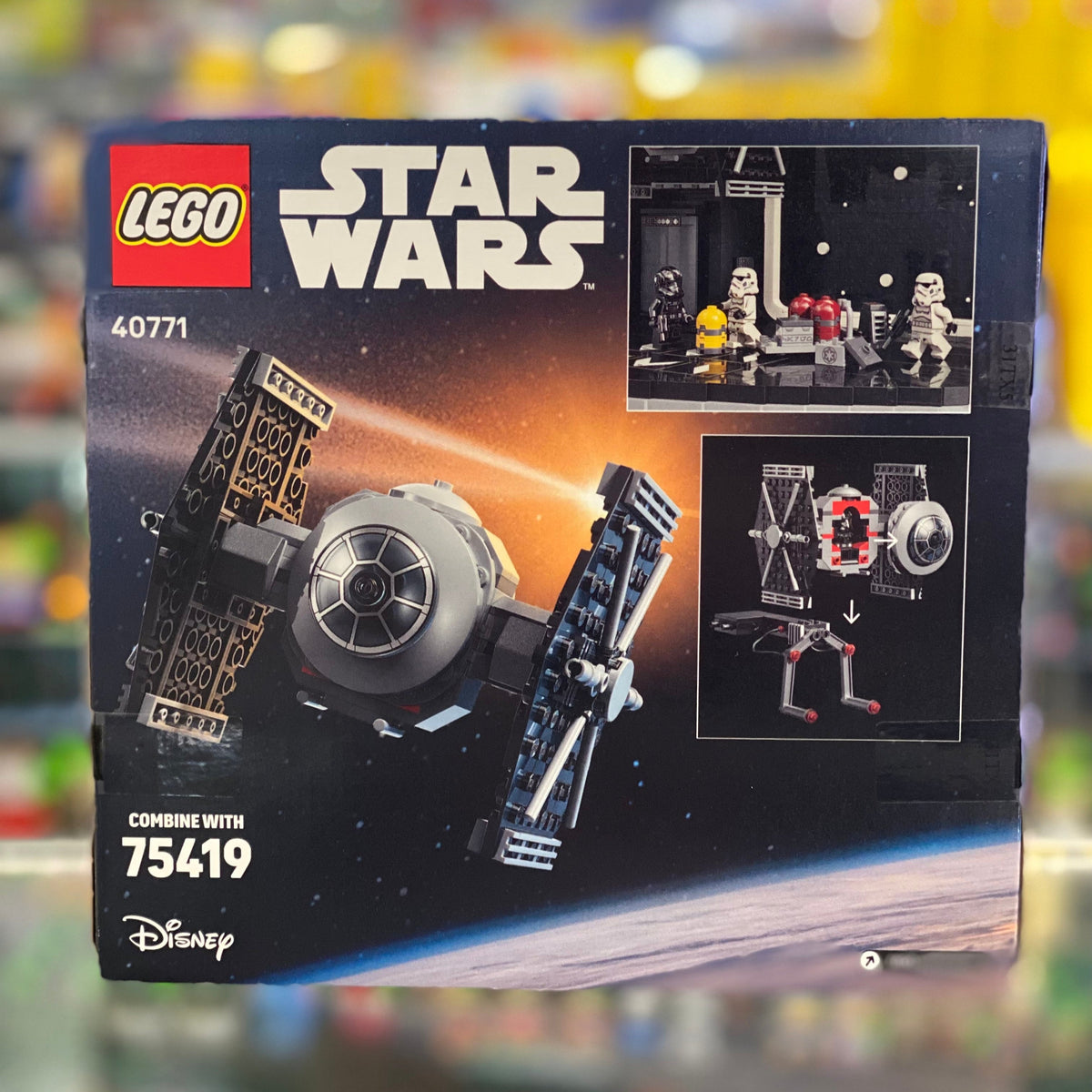 TIE Fighter with Imperial Hangar Rack, 40771 - LEGO® Star Wars