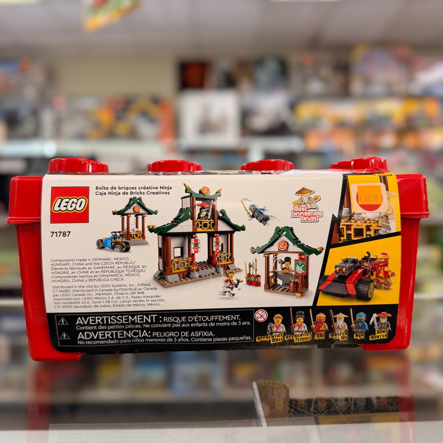Creative Ninja Brick Box, 71787 - LEGO® Ninjago