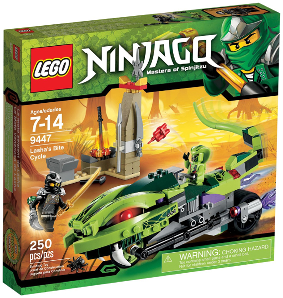 Lasha's Bite Cycle, 9447 - LEGO® Ninjago Set