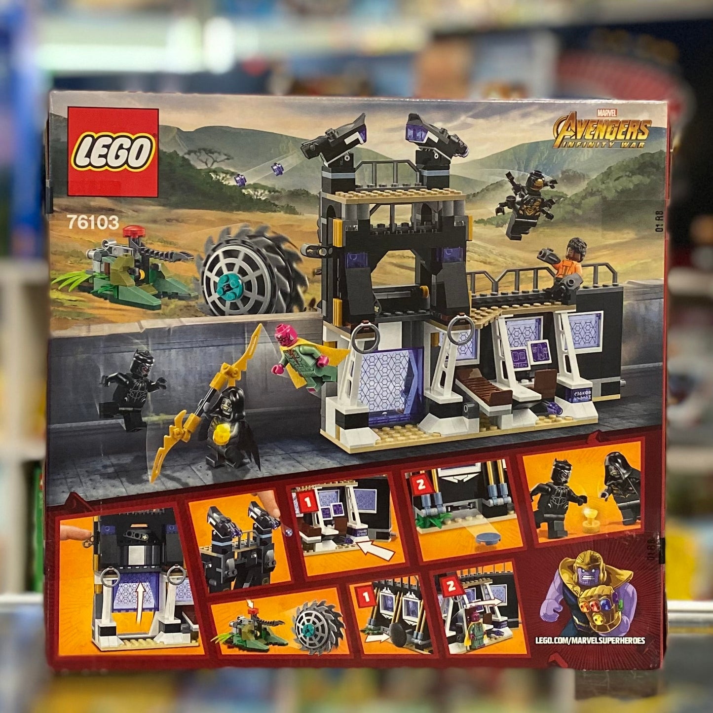 Corvus Glaive Thresher Attack, 76103 - LEGO® Marvel Super Heroes Set