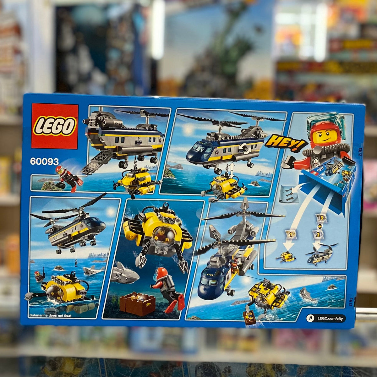 Deep Sea Helicopter, 60093 - LEGO® City Set