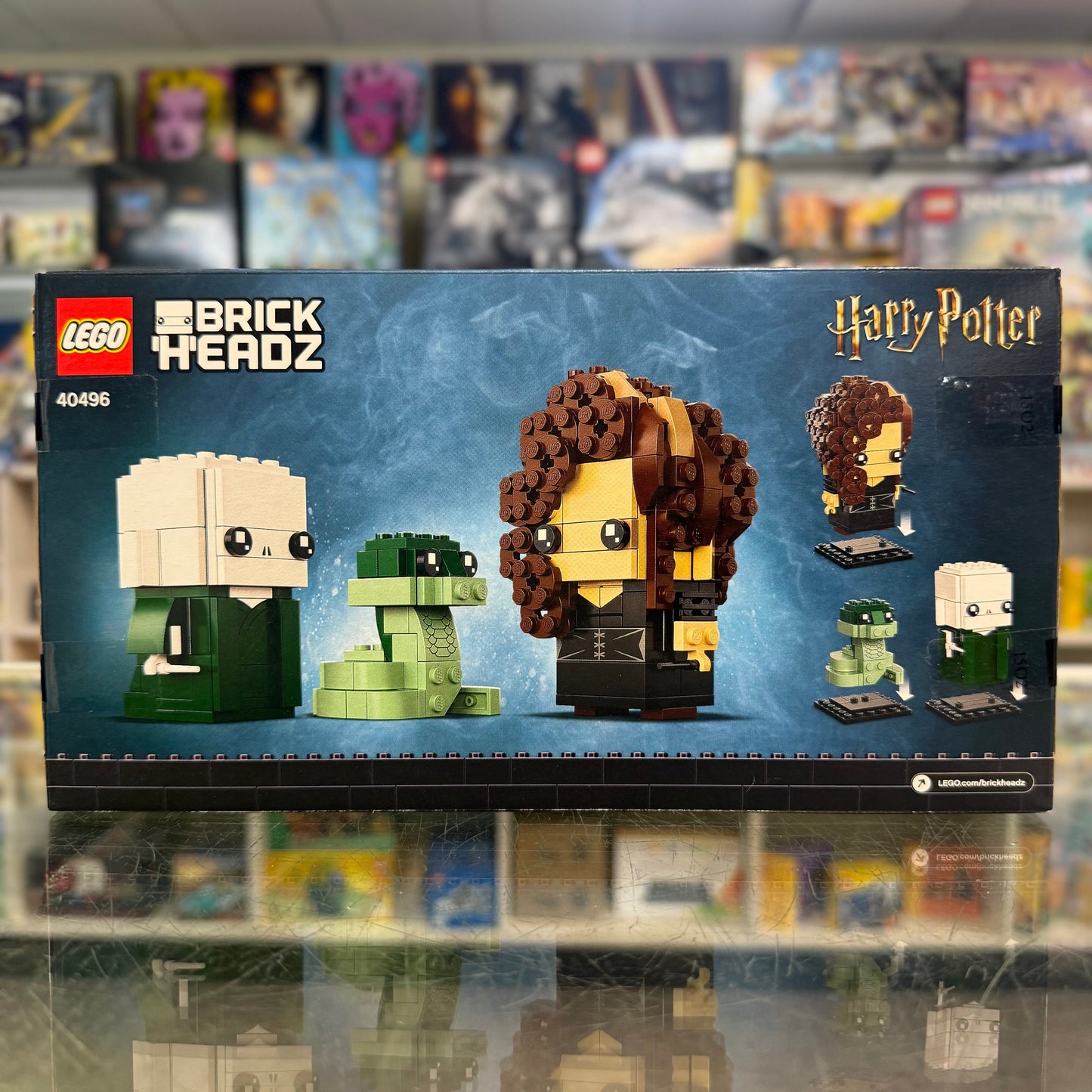 Voldemort, Nagini & Bellatrix, 40496 - LEGO® BrickHeadz Harry Potter Set