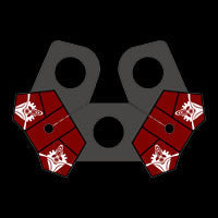 ARC Pauldron Security Dark Red- CAC