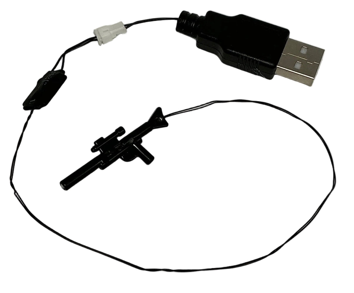 Blaster w/ Flashing LED Light, USB & DIY System, LW-57899