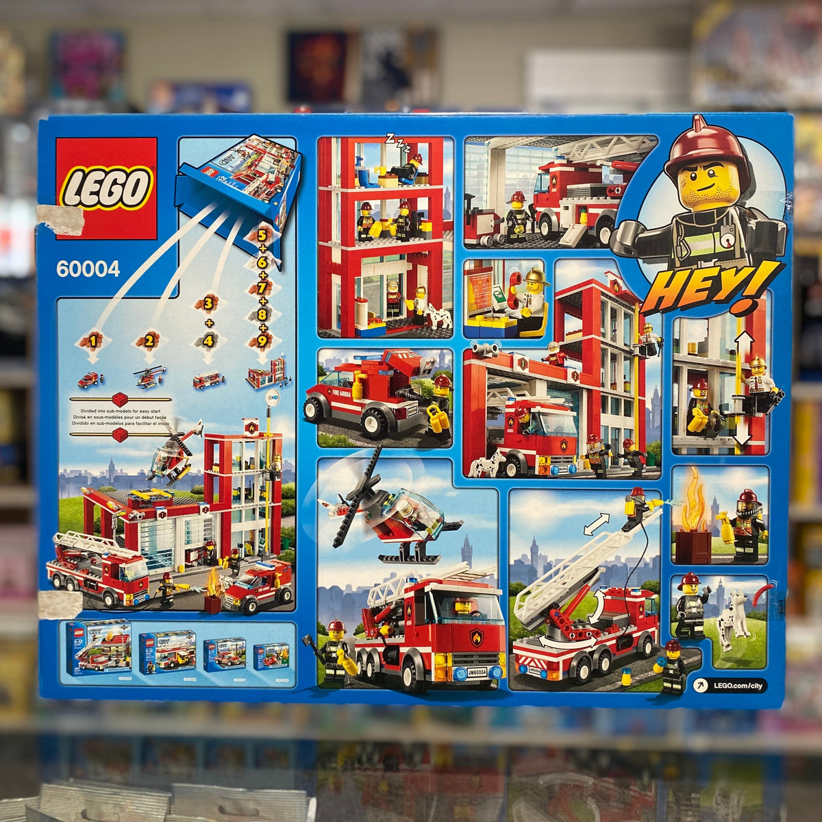 Fire Station, 60004 - LEGO® City Set