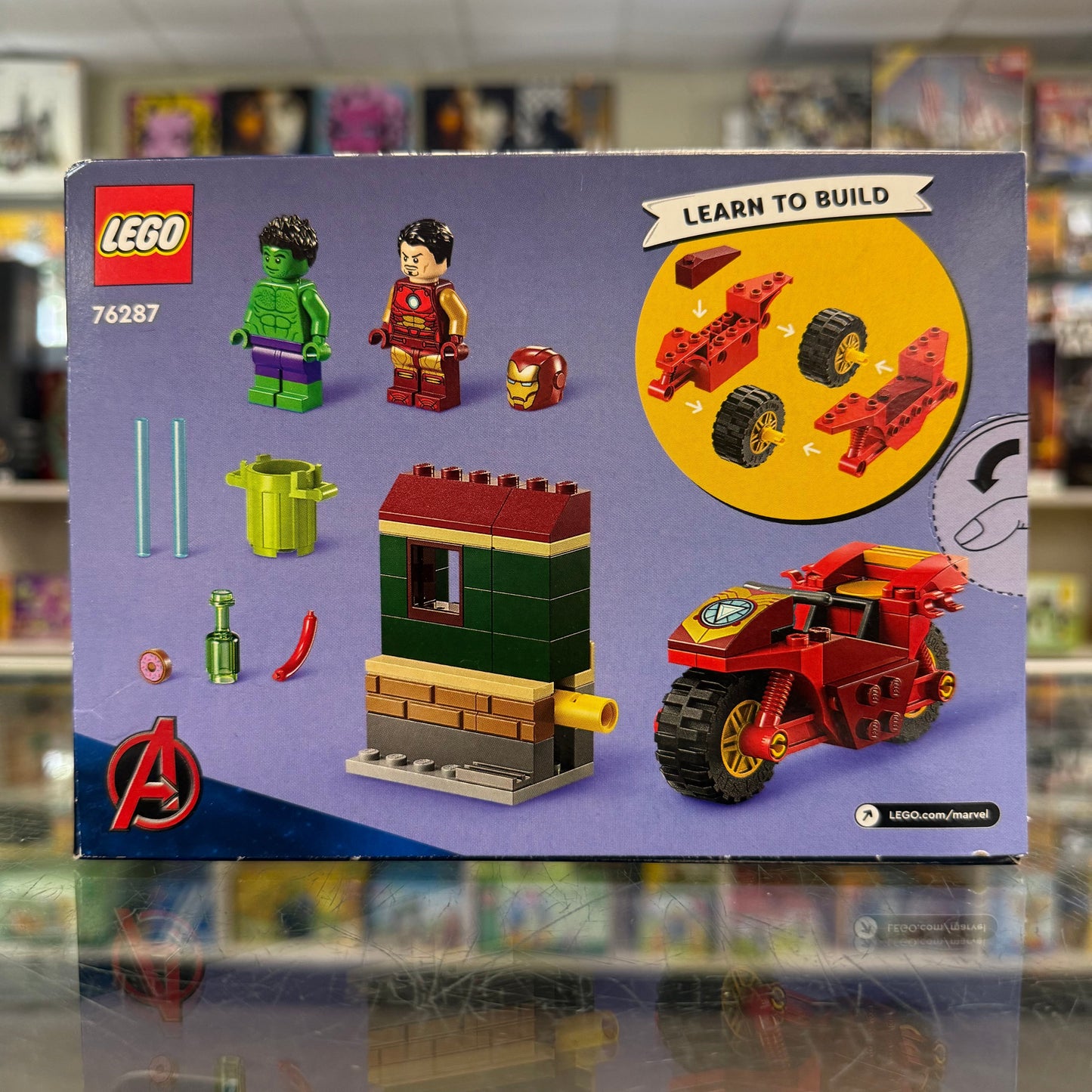 Iron Man with Bike and The Hulk - 76287 - LEGO® Marvel Set