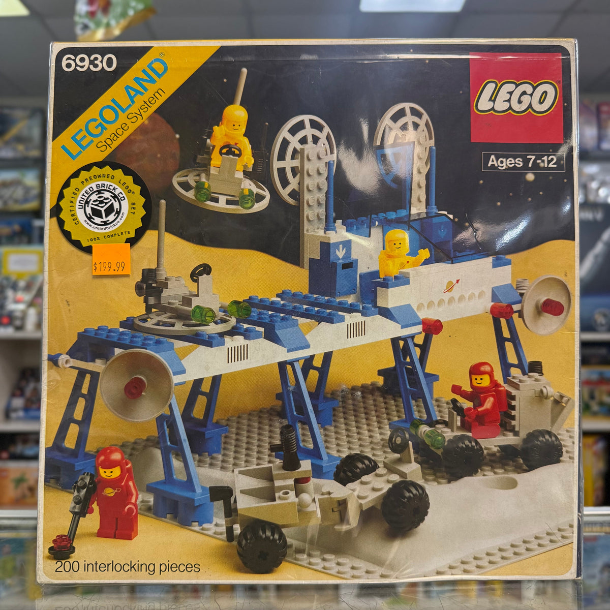 6930 - Space Supply Station - EMPTY BOX ONLY