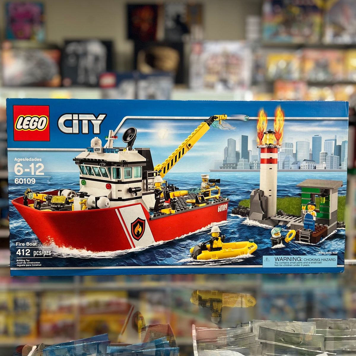 60109 - Fire Boat - EMPTY BOX ONLY