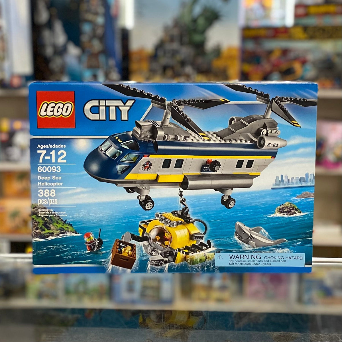 60093 - Deep Sea Helicopter - EMPTY BOX ONLY