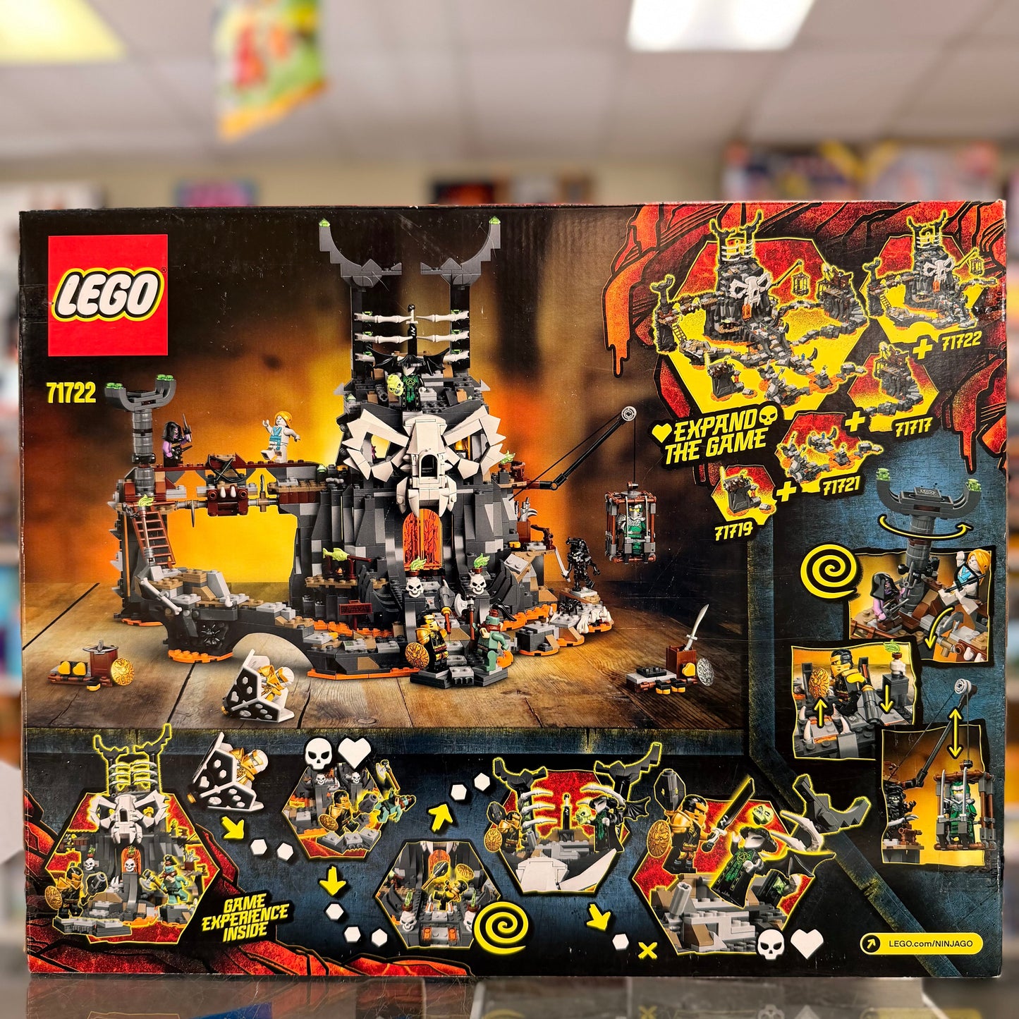 Skull Sorcerer's Dungeons, 71722 - LEGO® Ninjago Set