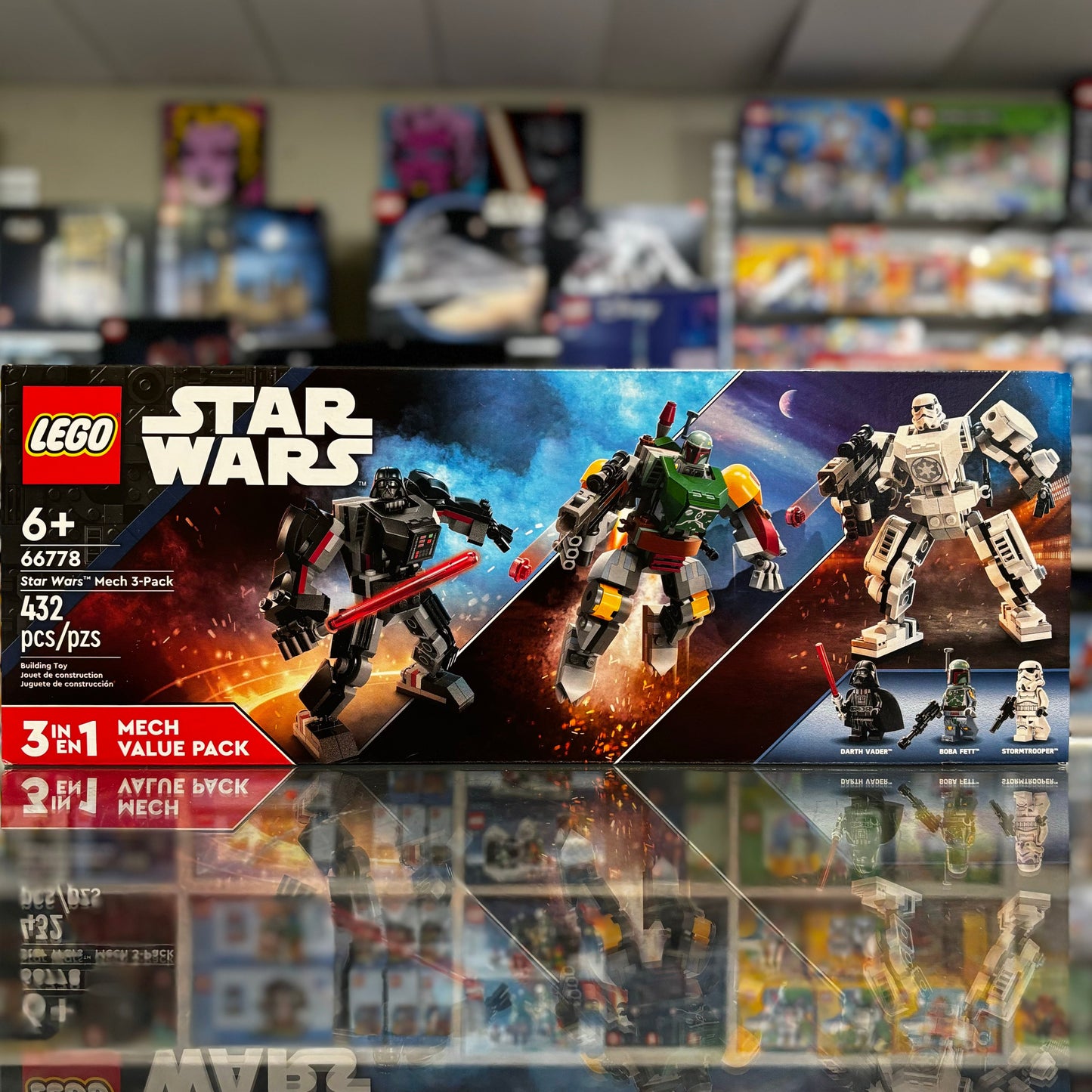 Star Wars Bundle Pack, 3 in 1 Mech Value Pack (Sets 75368, 75369, and 75370) - 66778