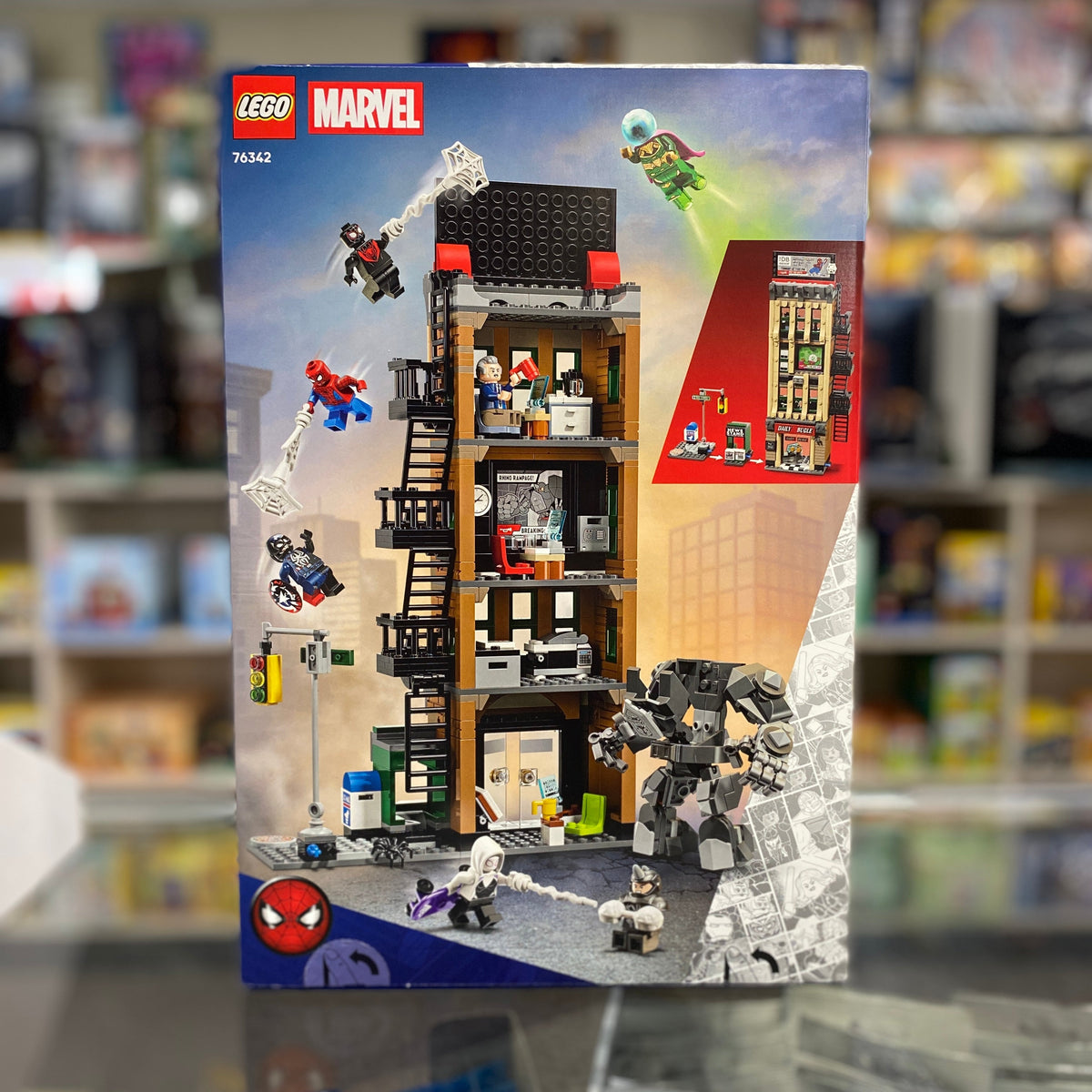 Spider-Man vs. Mysterio: The Daily Bugle, 76342 - LEGO® Marvel Set