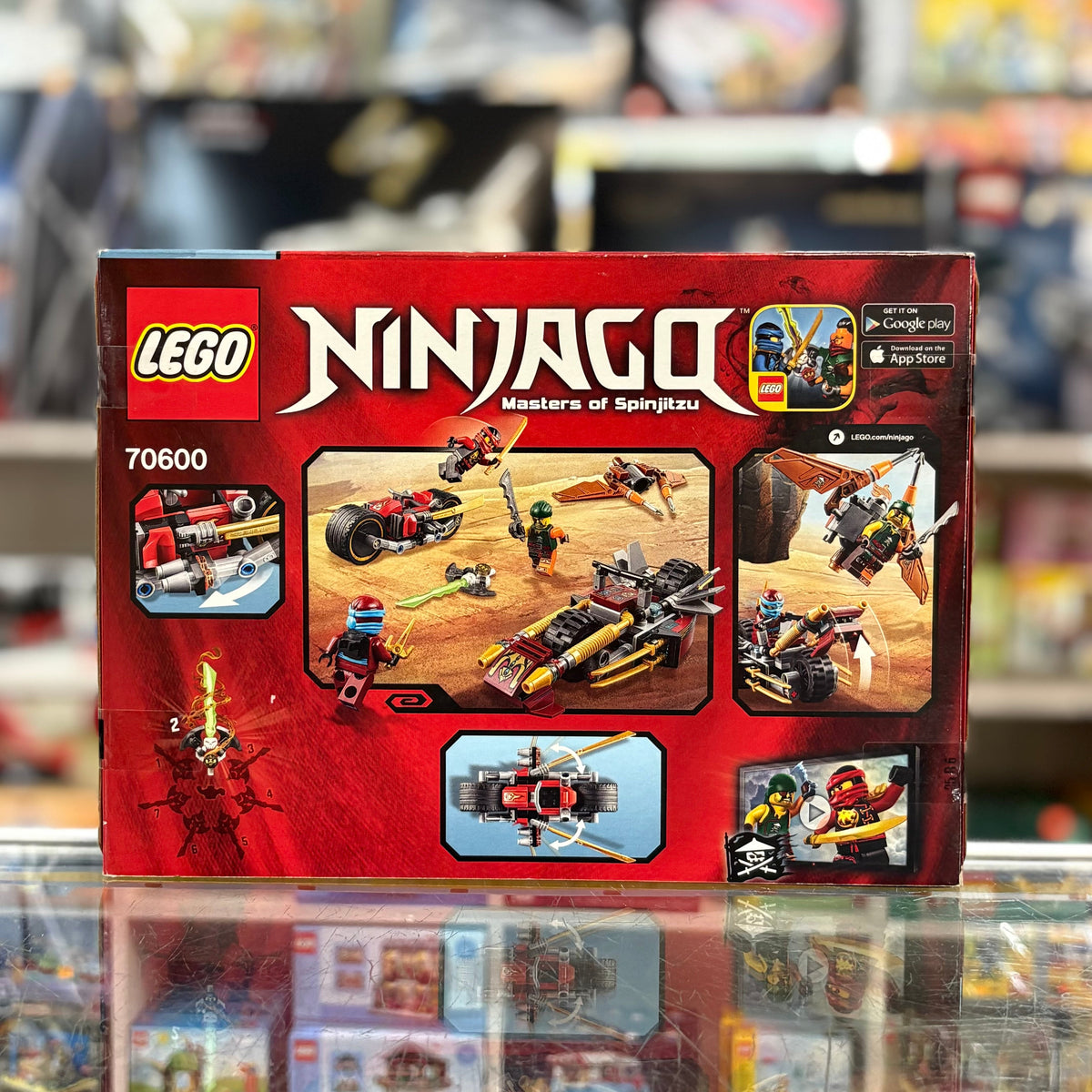 Ninja Bike Chase, 70600 - LEGO® Ninjago Set