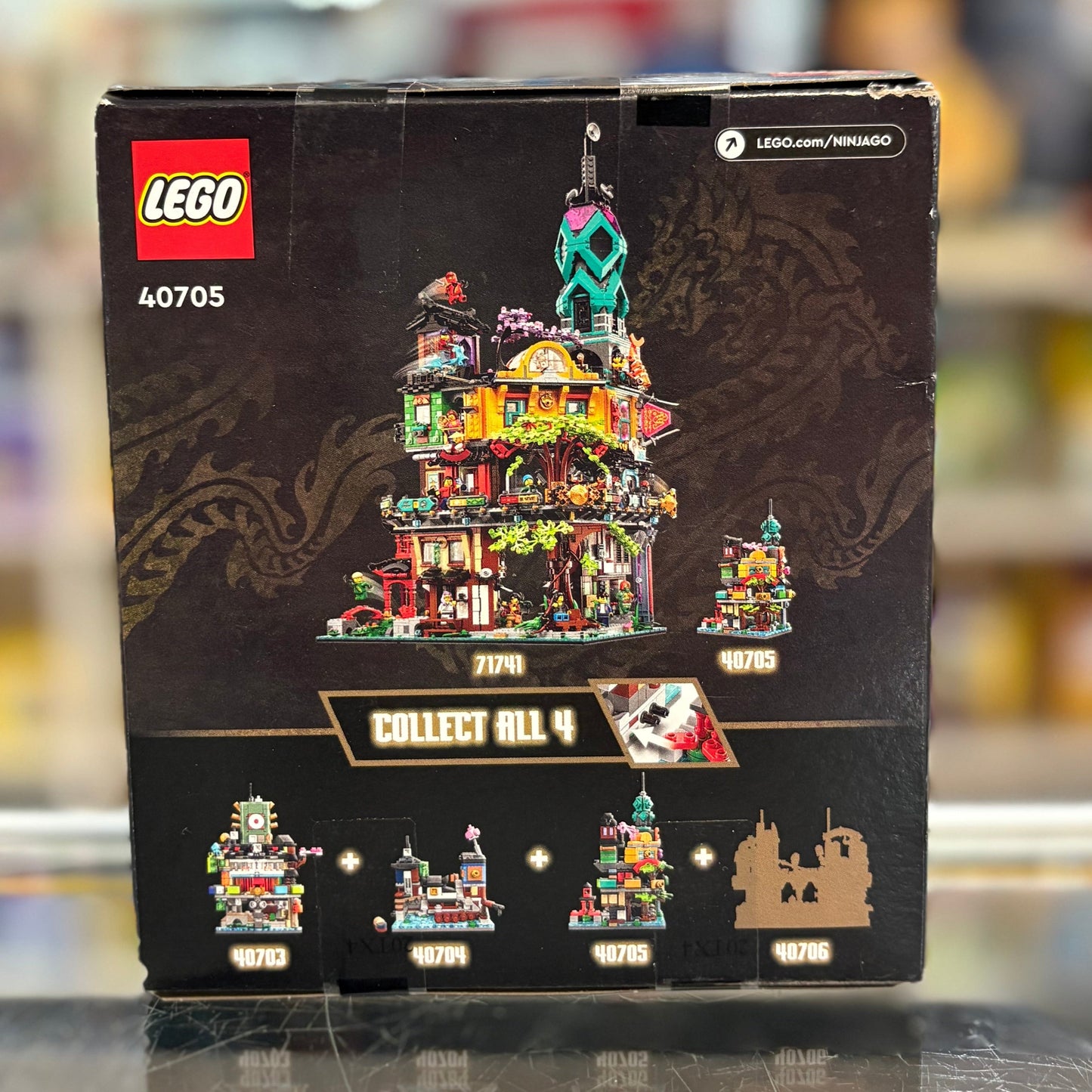 Micro NINJAGO City Gardens, 40705 - LEGO® Ninjago Set