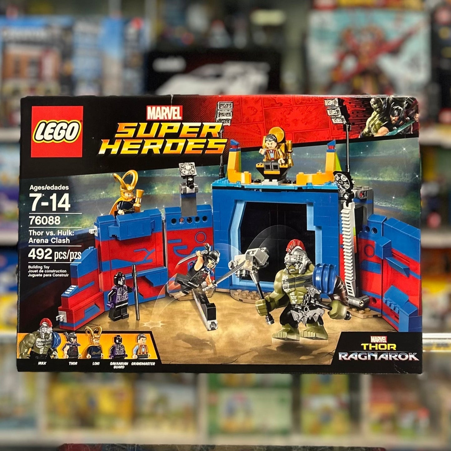 76088 - Thor vs. Hulk: Arena Clash - EMPTY BOX ONLY