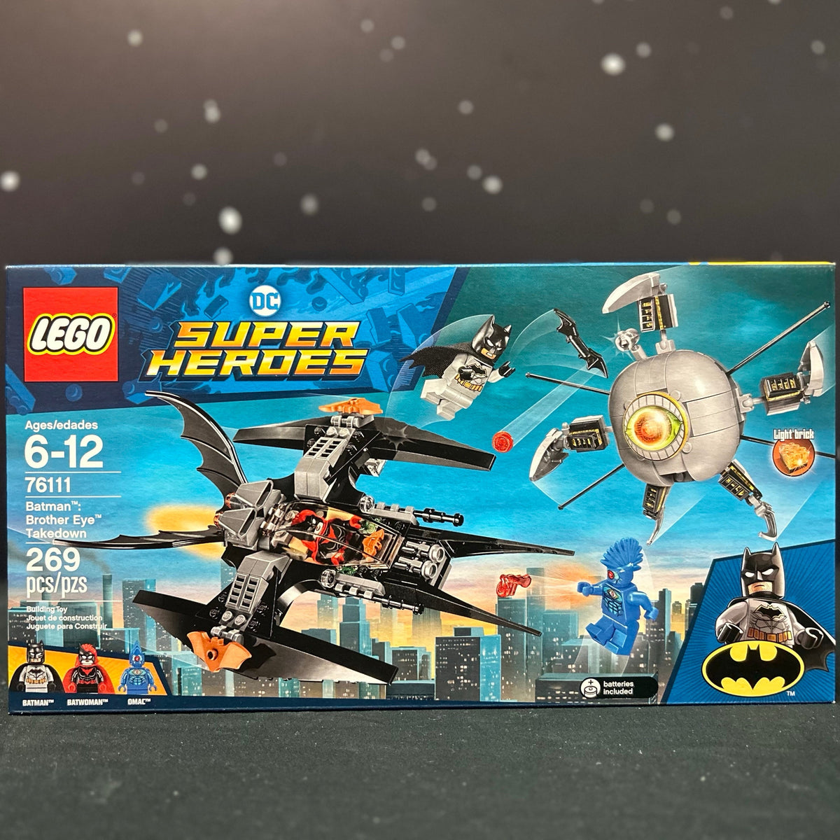 76111 - Batman: Brother Eye Takedown - EMPTY BOX ONLY