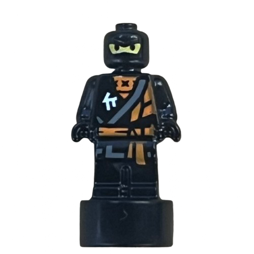 Minifigure, Utensil Statuette / Trophy with Ninjago Cole, 90398pb047