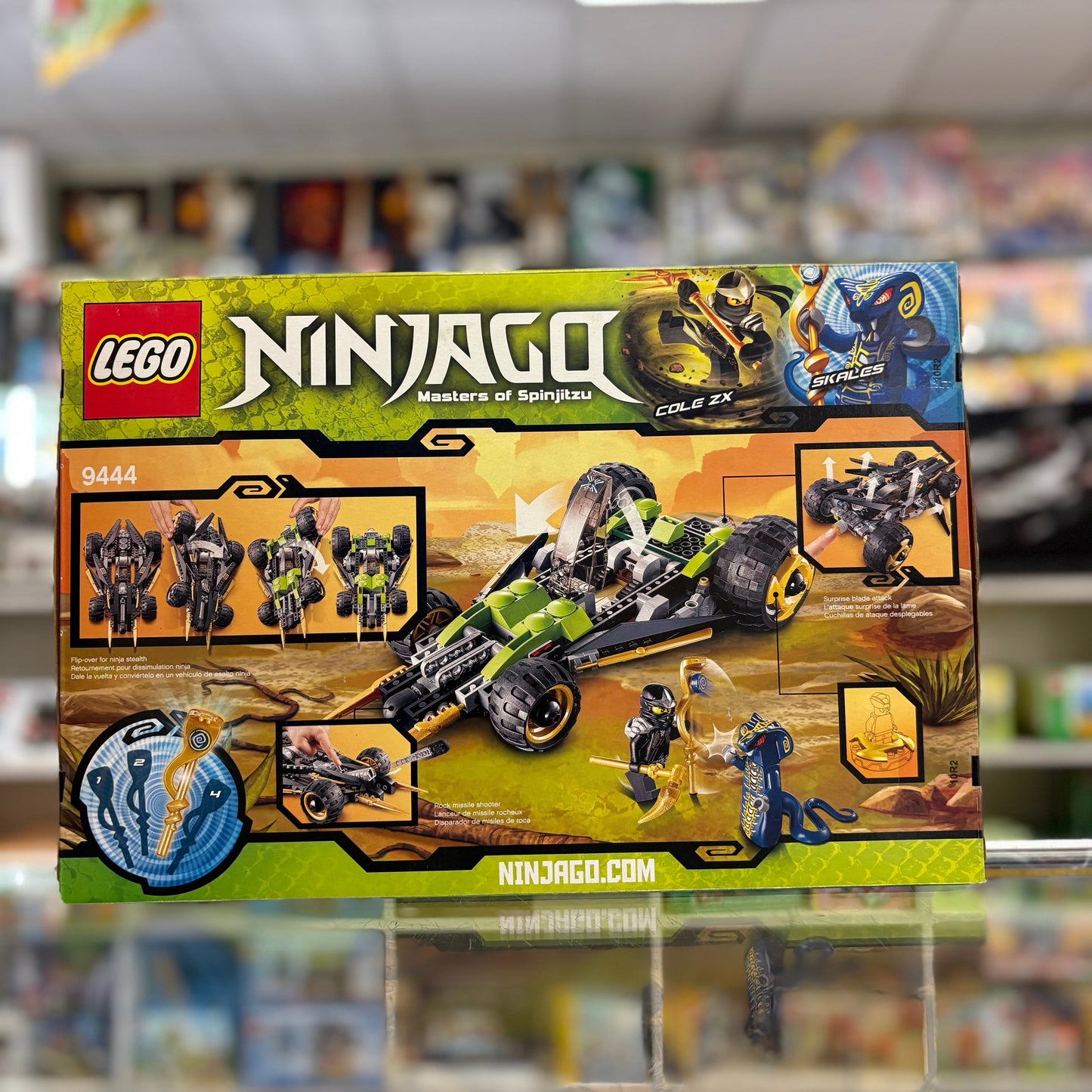 Cole's Tread Assault, 9444 - LEGO® NINJAGO Set