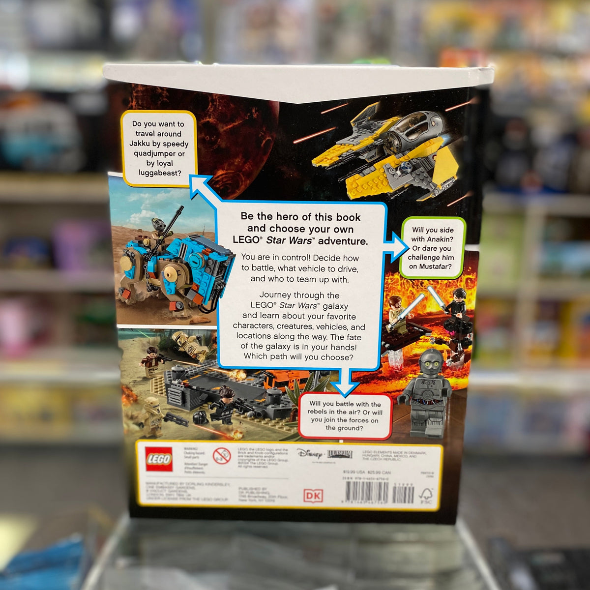 LEGO® Star Wars - Choose Your Path, Be The Hero, Discover The Galaxy, 9781465467560 - LEGO® Star Wars Informational Book