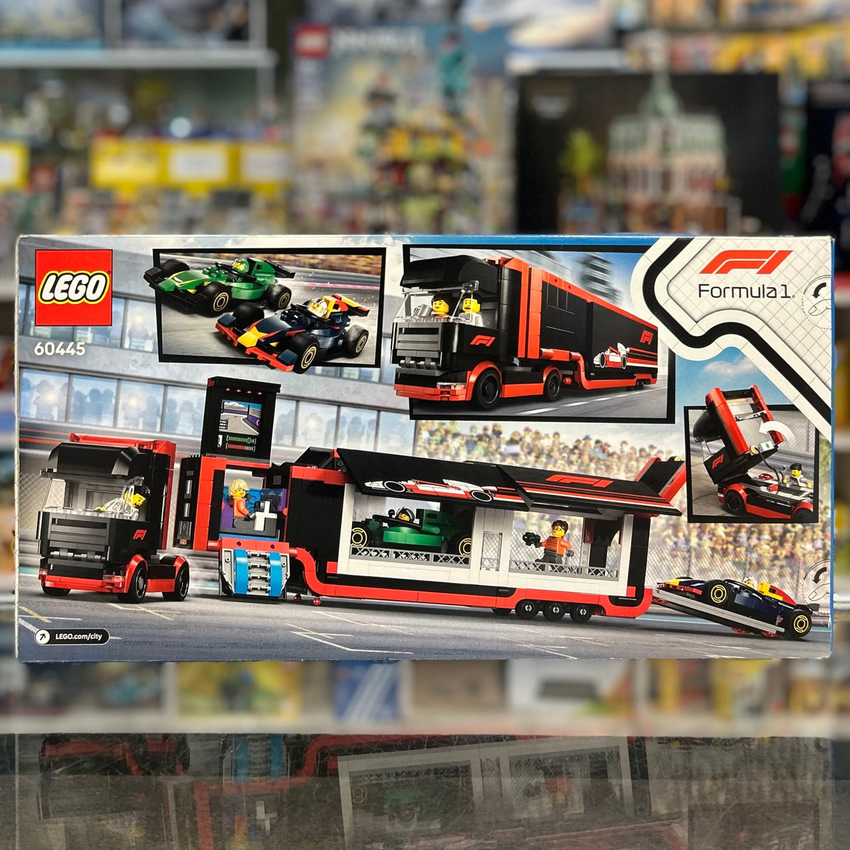 F1 Truck with RB20 & AMR24 F1 Cars, 60445 - LEGO® City Set