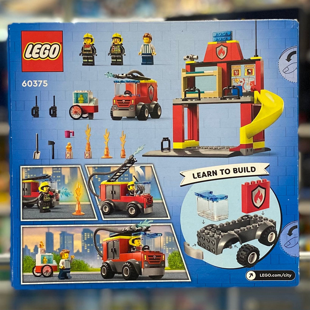 Fire Station and Fire Truck, 60375 - LEGO® City Set