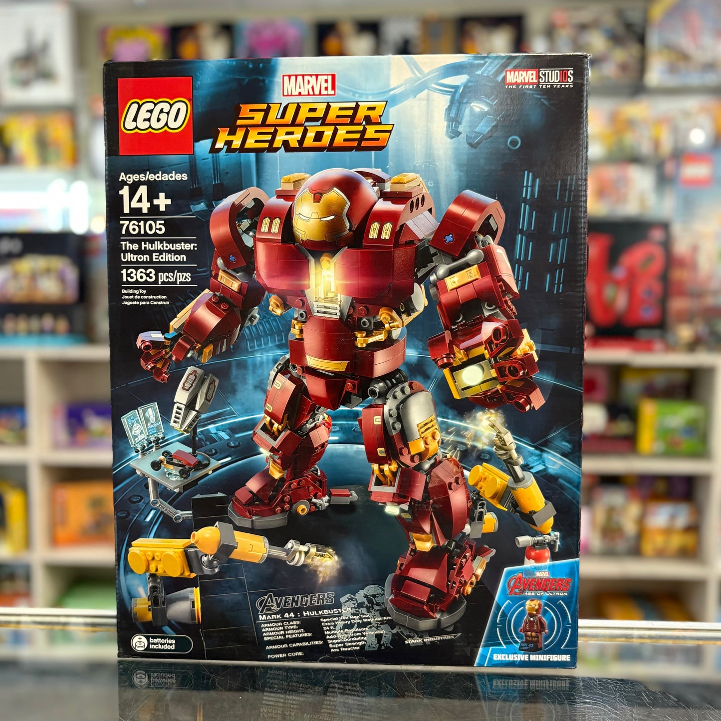 76105 - The Hulkbuster: Ultron Edition - EMPTY BOX ONLY