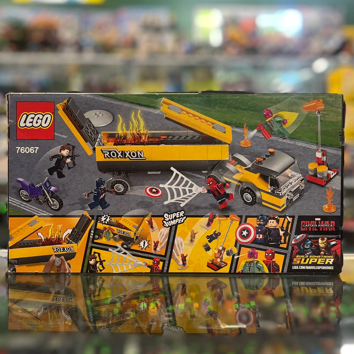 Tanker Truck Takedown, 76067 - Lego® Marvel Set