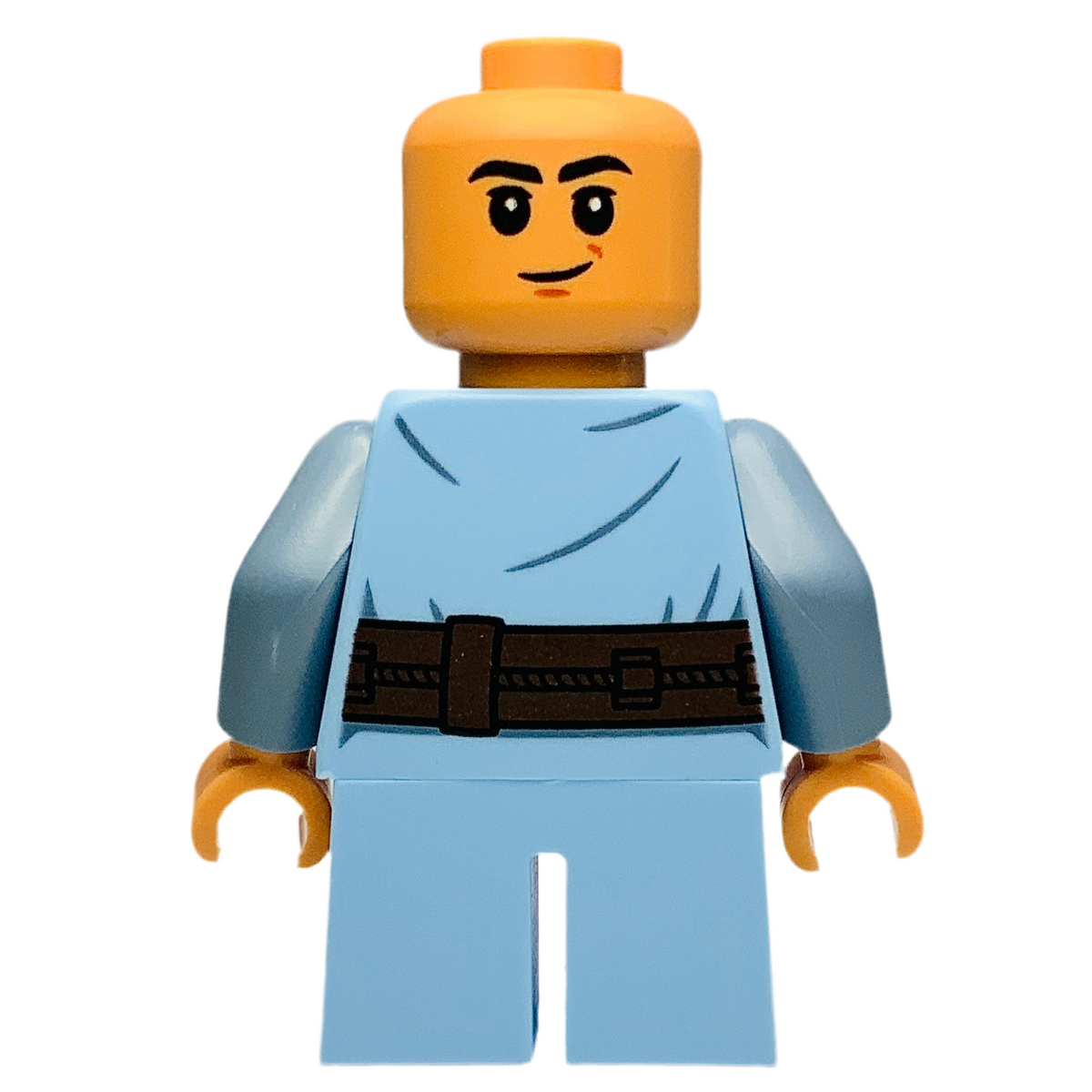 Boba Fett, Young - Bright Light Blue Shirt, sw1407, LEGO® Star Wars Minifigure