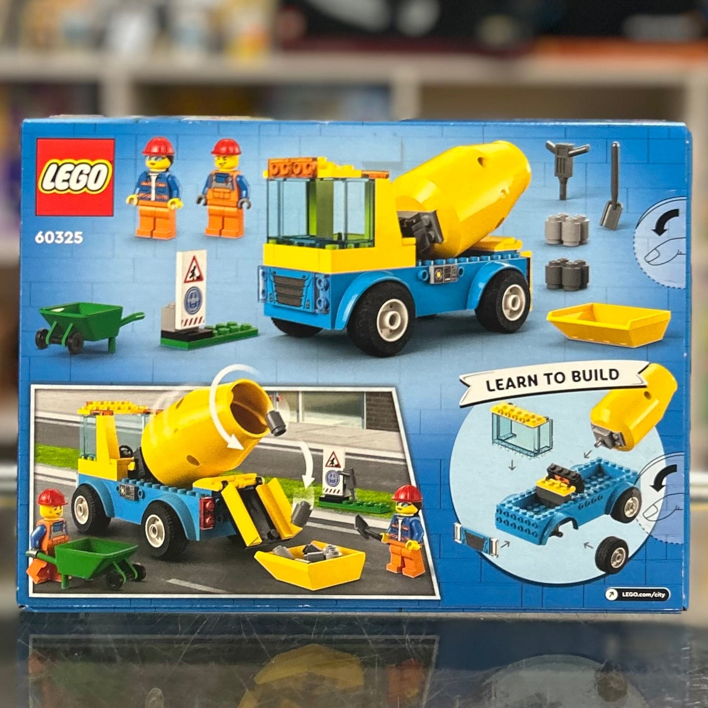 Cement Mixer Truck, 60325 - LEGO® City Set