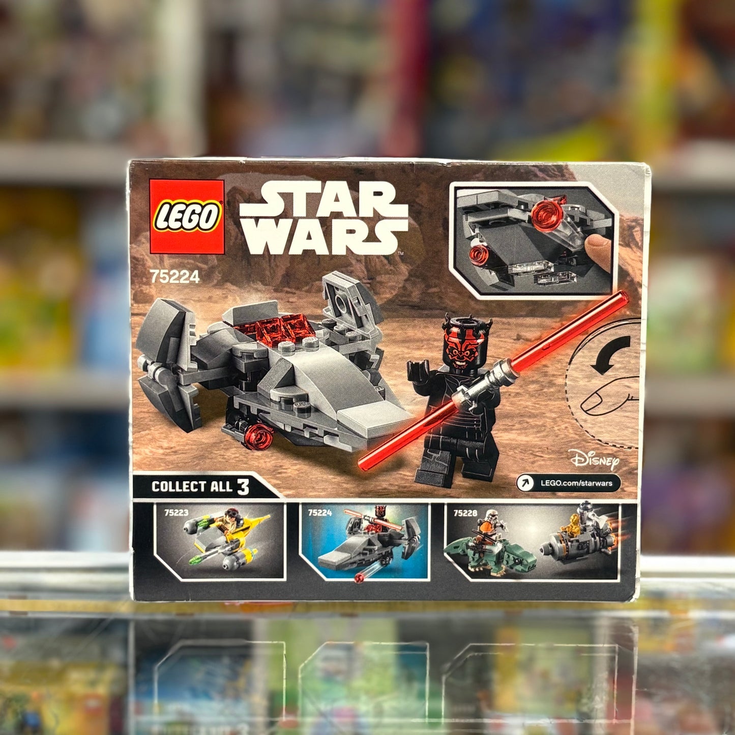 Sith Infiltrator Microfighter, 75224 - LEGO® Star Wars Set