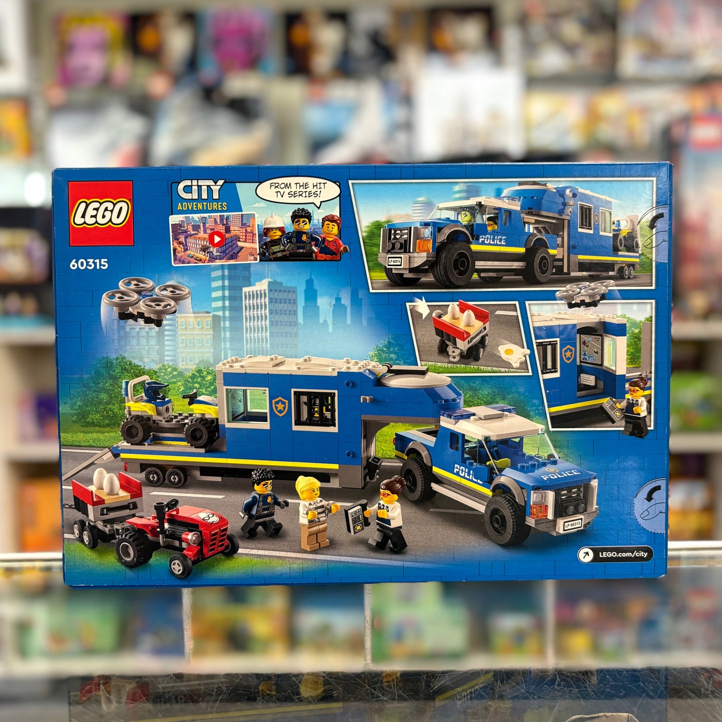 Police Mobile Command Truck, 60315 LEGO® City Set