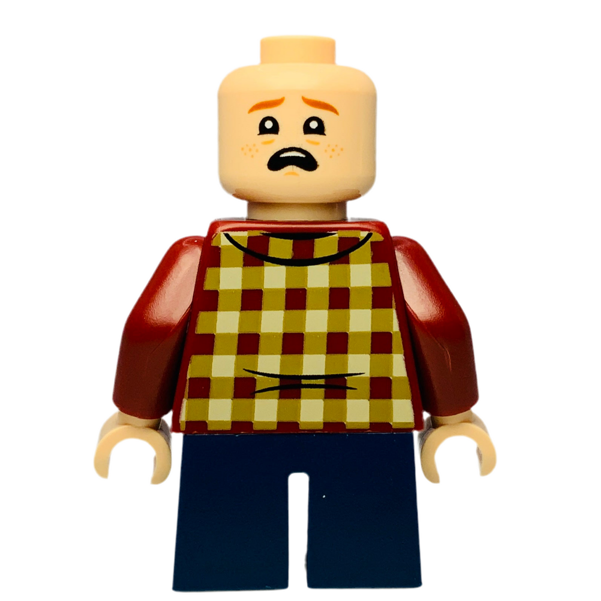 Ron Weasley - Dark Red Plaid Shirt, hp513, LEGO® Harry Potter™ Minifigure