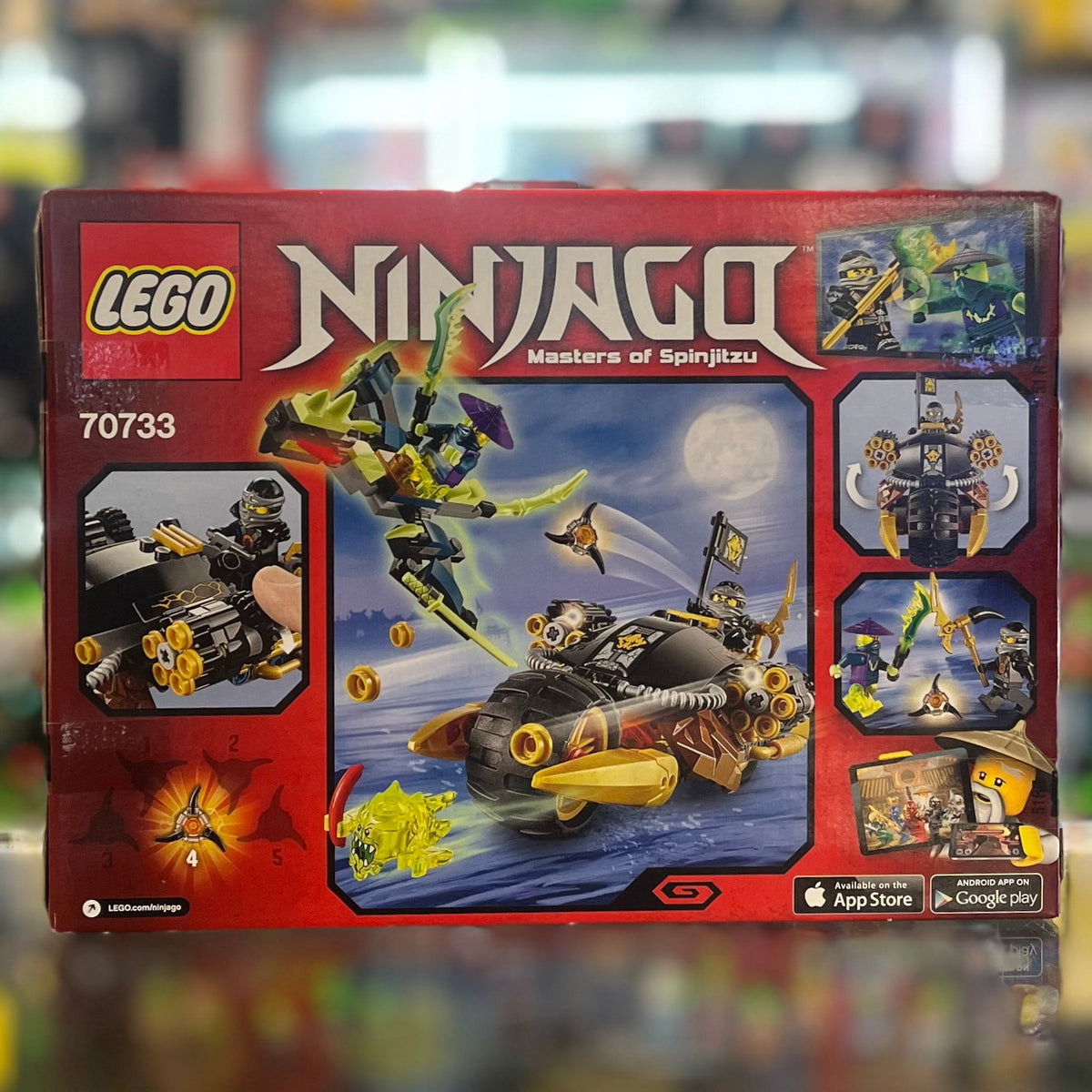 Blaster Bike, 70733 - LEGO® NINJAGO Set