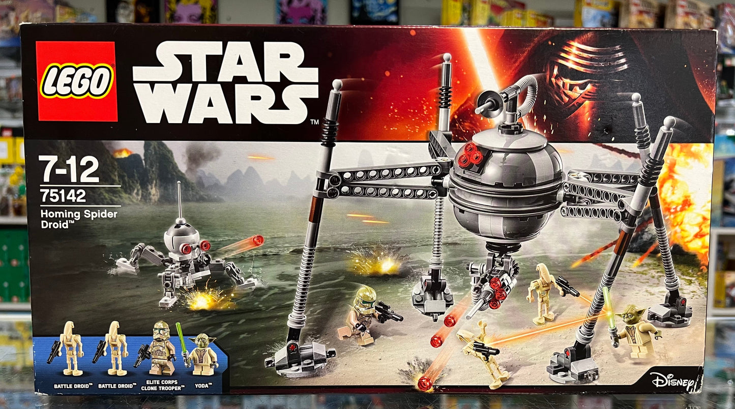 75142 - Homing Spider Droid - EMPTY BOX ONLY