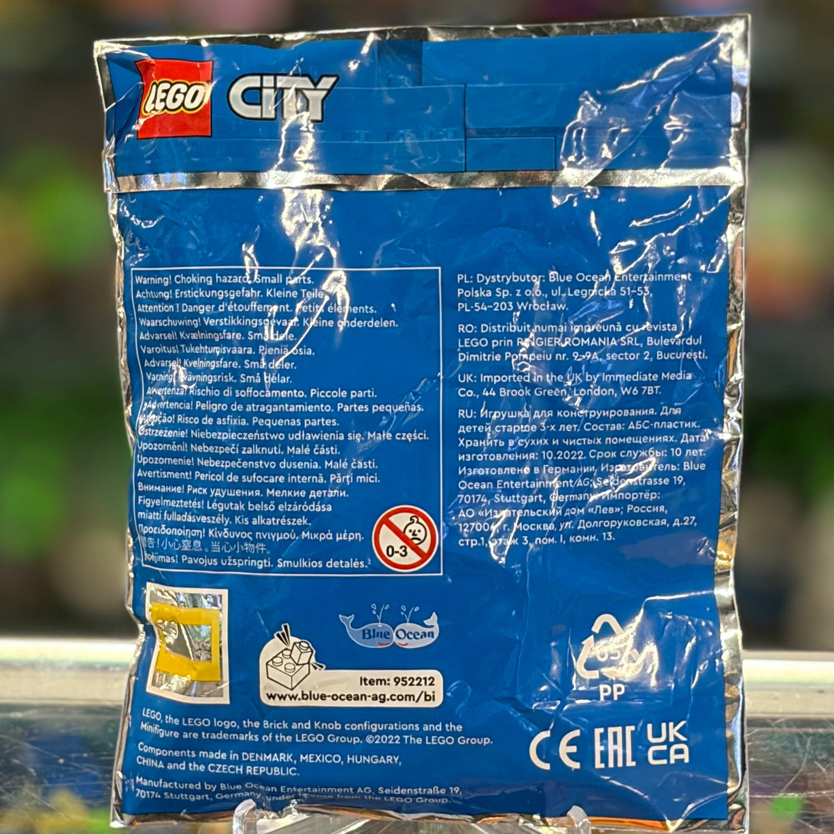Forklift Driver with Forklift Truck foil pack, 952212