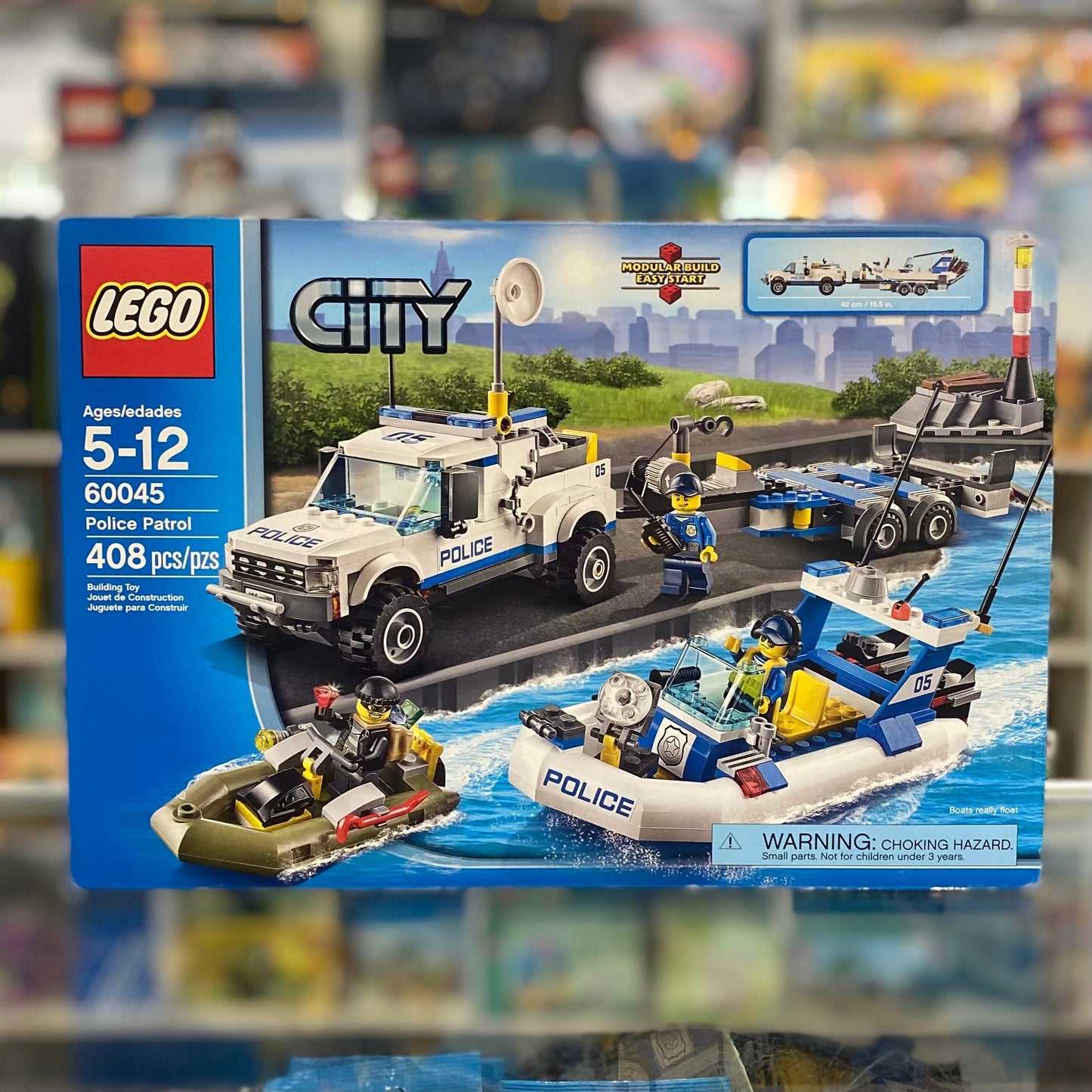 60045 - Police Patrol - EMPTY BOX ONLY