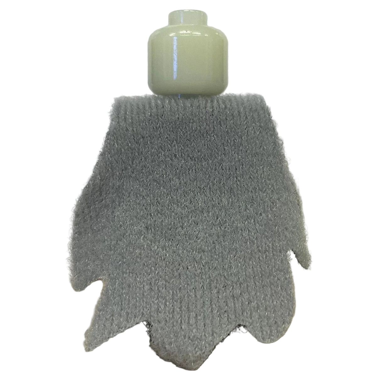 Lord Voldemort - Glow In Dark Opaque Head, Light Bluish Gray Dementor Style Cape, hp069c - LEGO® Harry Potter