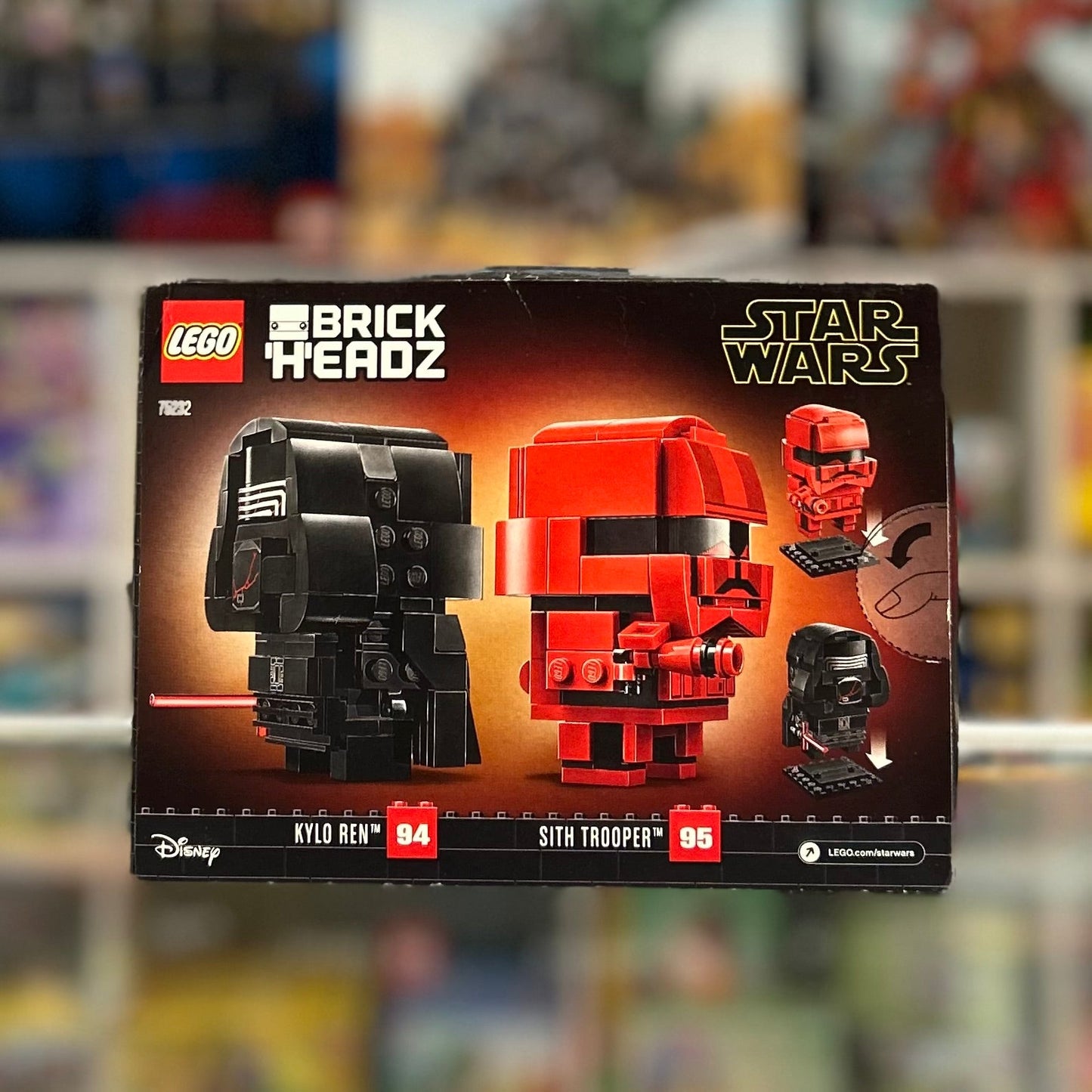 Kylo Ren & Sith Trooper, 75232 LEGO® BrickHeadz Star Wars Set