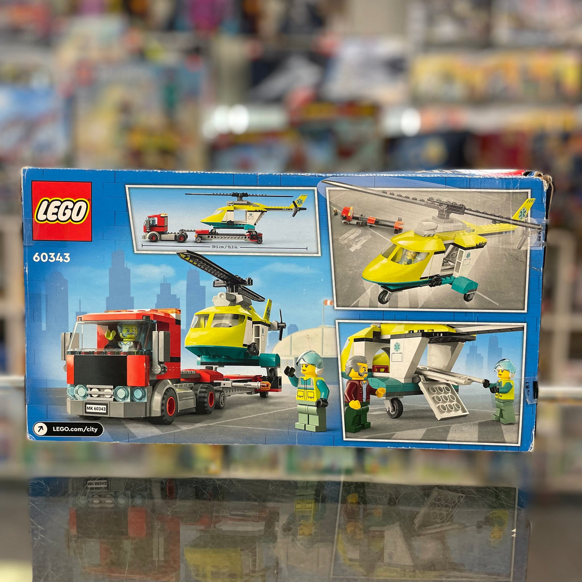 Rescue Helicopter Transport, 60343 - LEGO® City Set