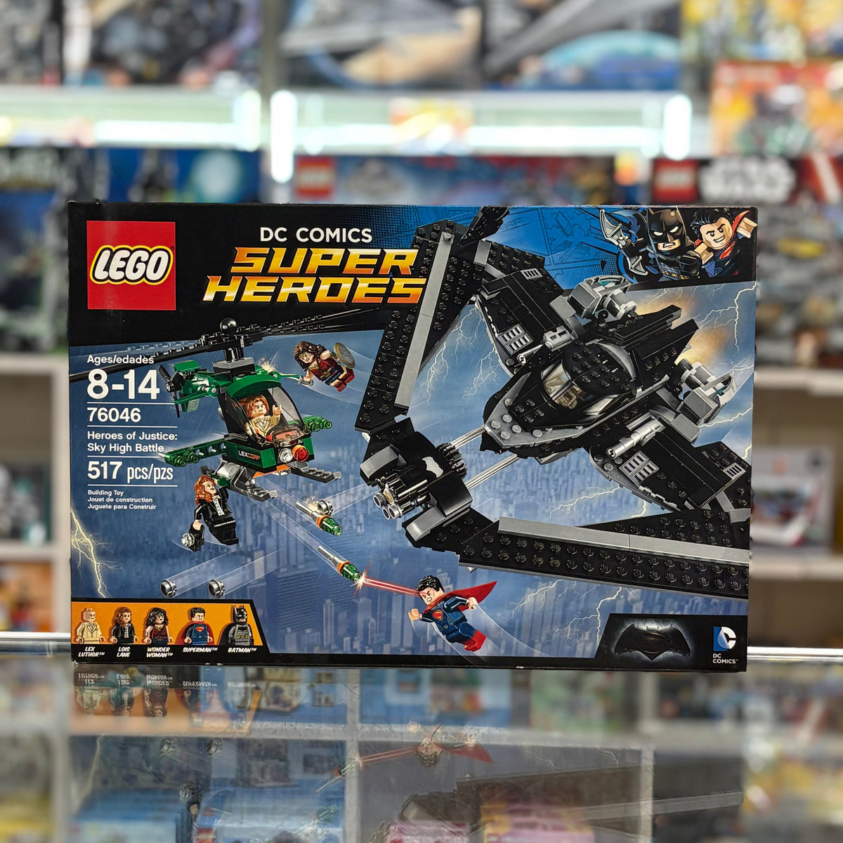 76046 - Heroes of Justice: Sky High Battle - EMPTY BOX ONLY