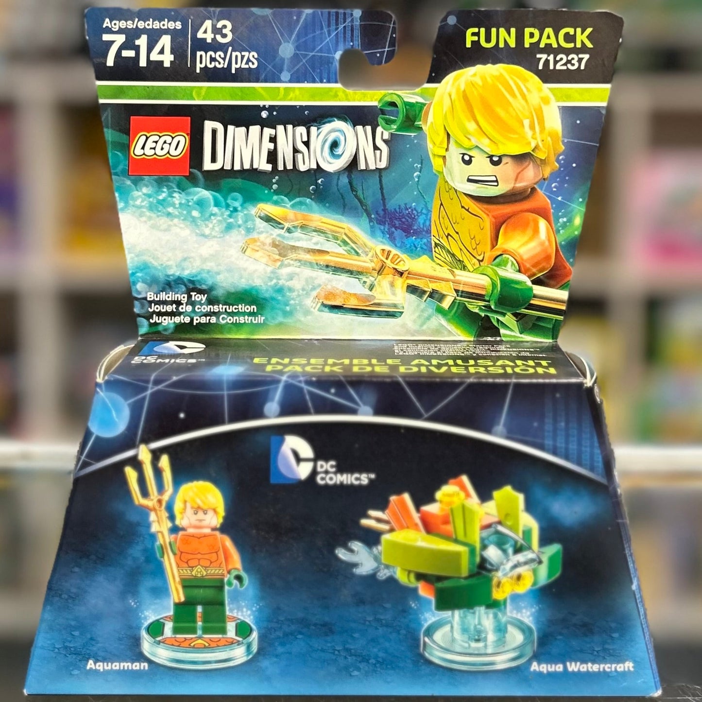Fun Pack - DC Comics (Aquaman and Aqua Watercraft), 71237
