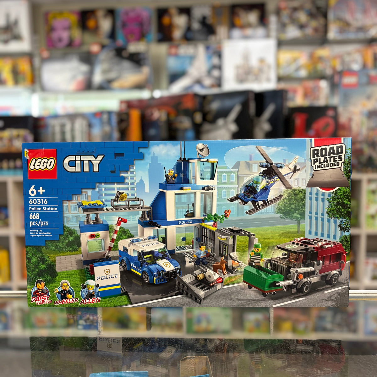 60316 - Police Station - EMPTY BOX ONLY