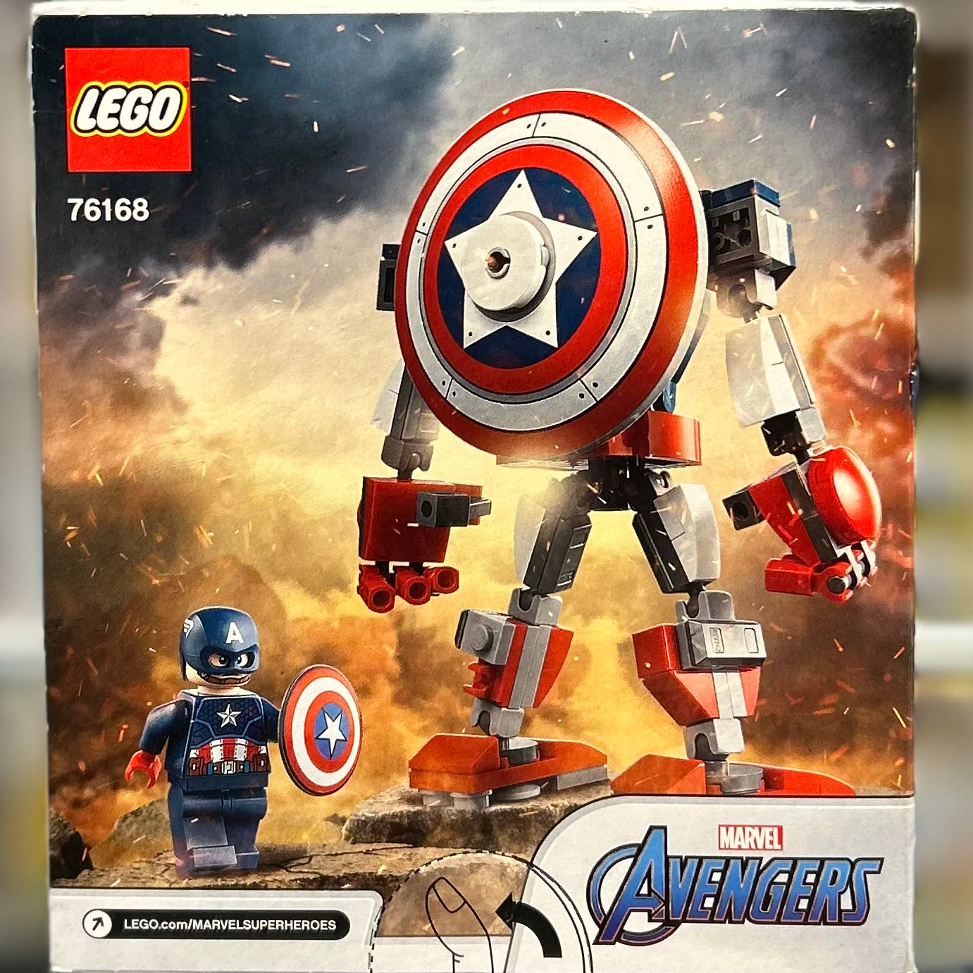 Captain America Mech Armor, 76168 - LEGO® Marvel Set