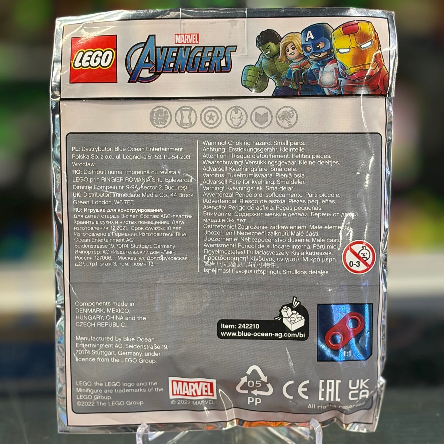Iron Man Foil Pack #2, 242210 - LEGO® Marvel Set