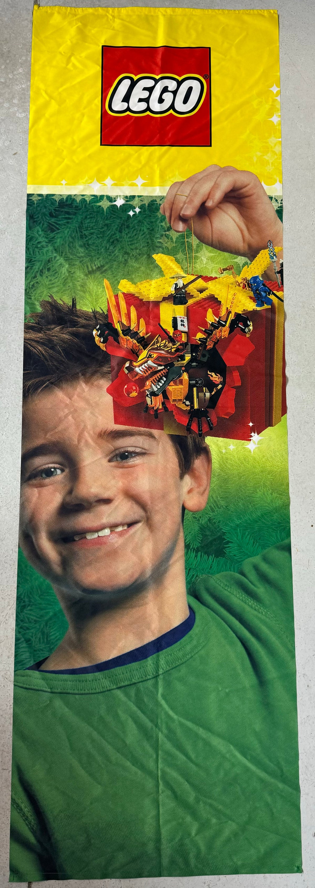 Cloth Banner - Christmas Gift Ninjago