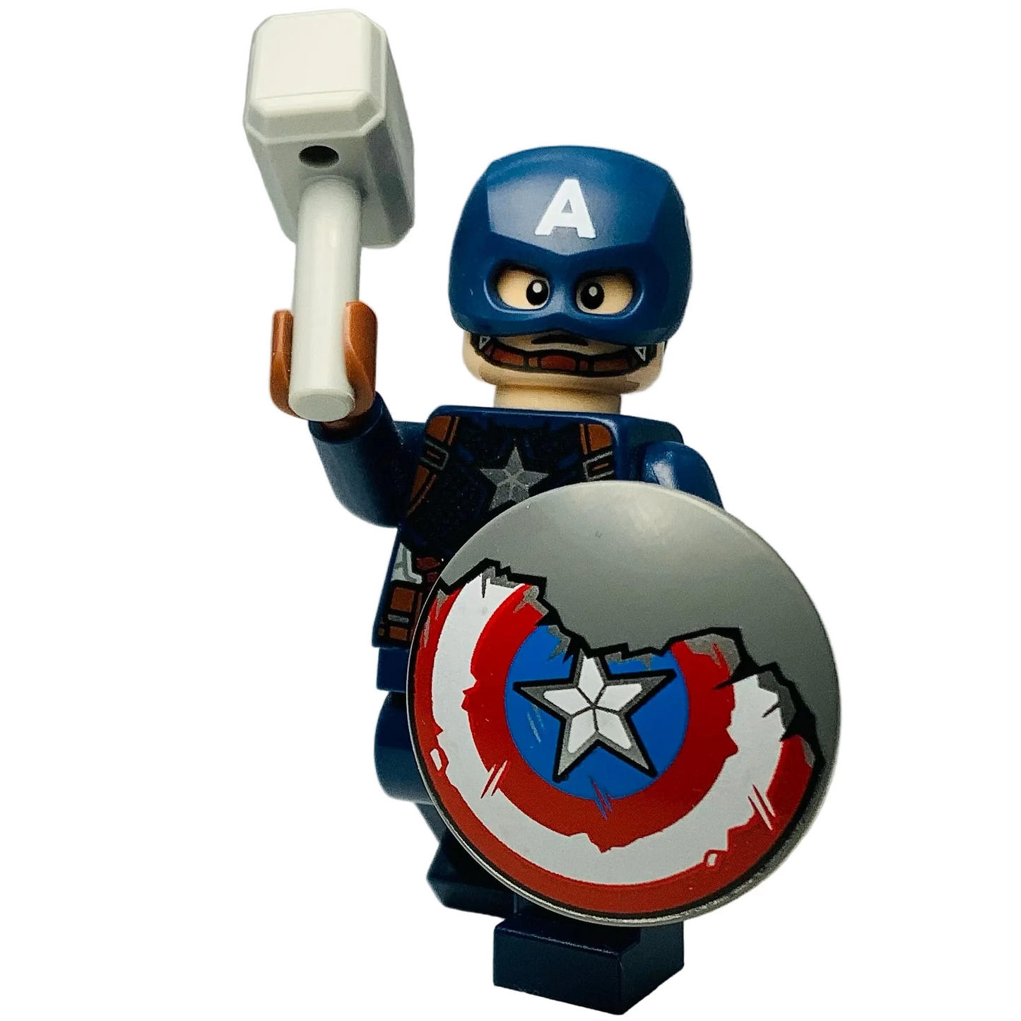 Captain America, sh0729, LEGO® Marvel Minifigure